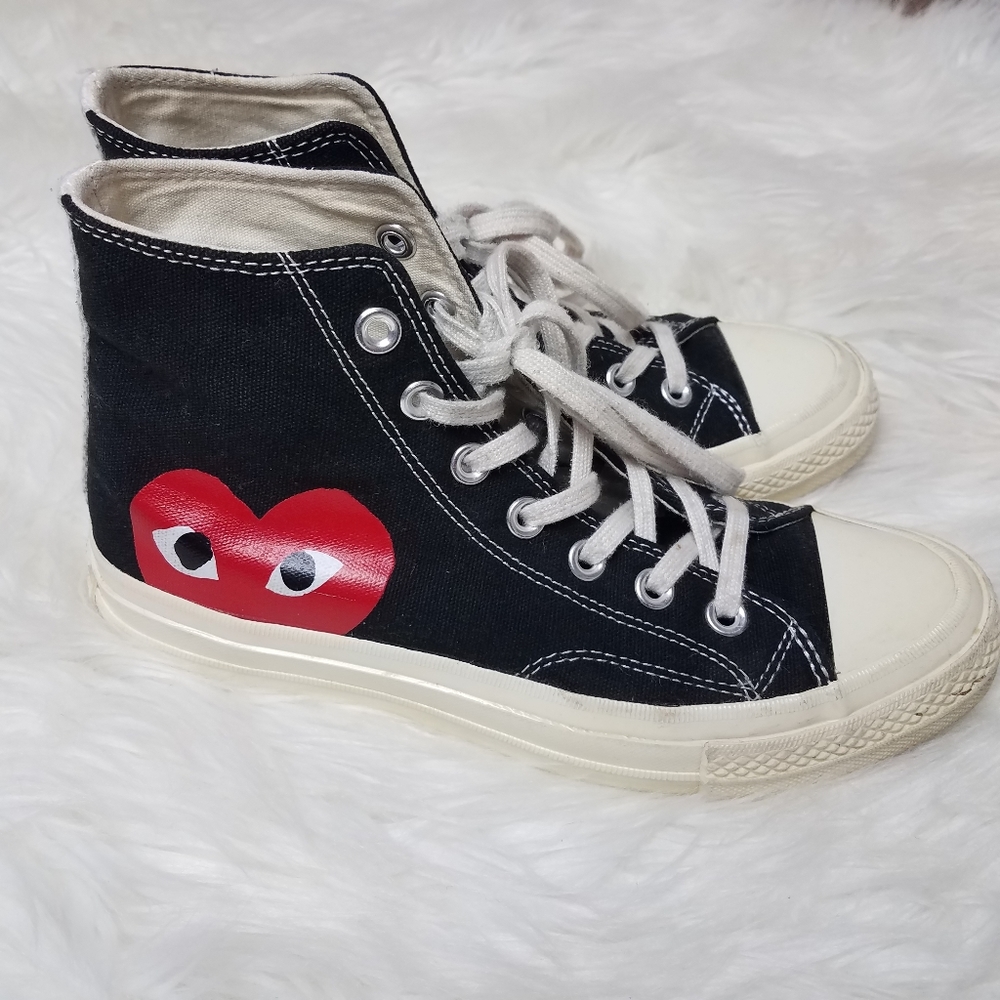 Comme des Garcons Black Chuck Taylor Highs 5.5/7.5